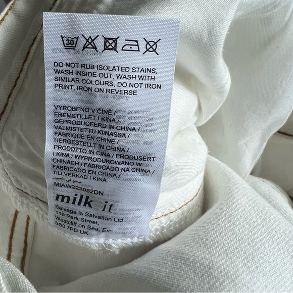 NWT Milk it Jean Wide Leg Size 28  (W 31 L 31) - Picture 11 of 13